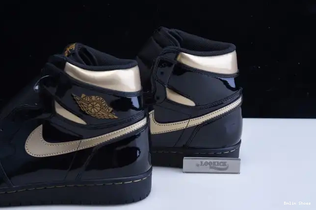 Bmlin Shoes JORDAN BLACK 555088-032 HIGH GOLD RETRO (2020) 1 AIR METALLIC 0531